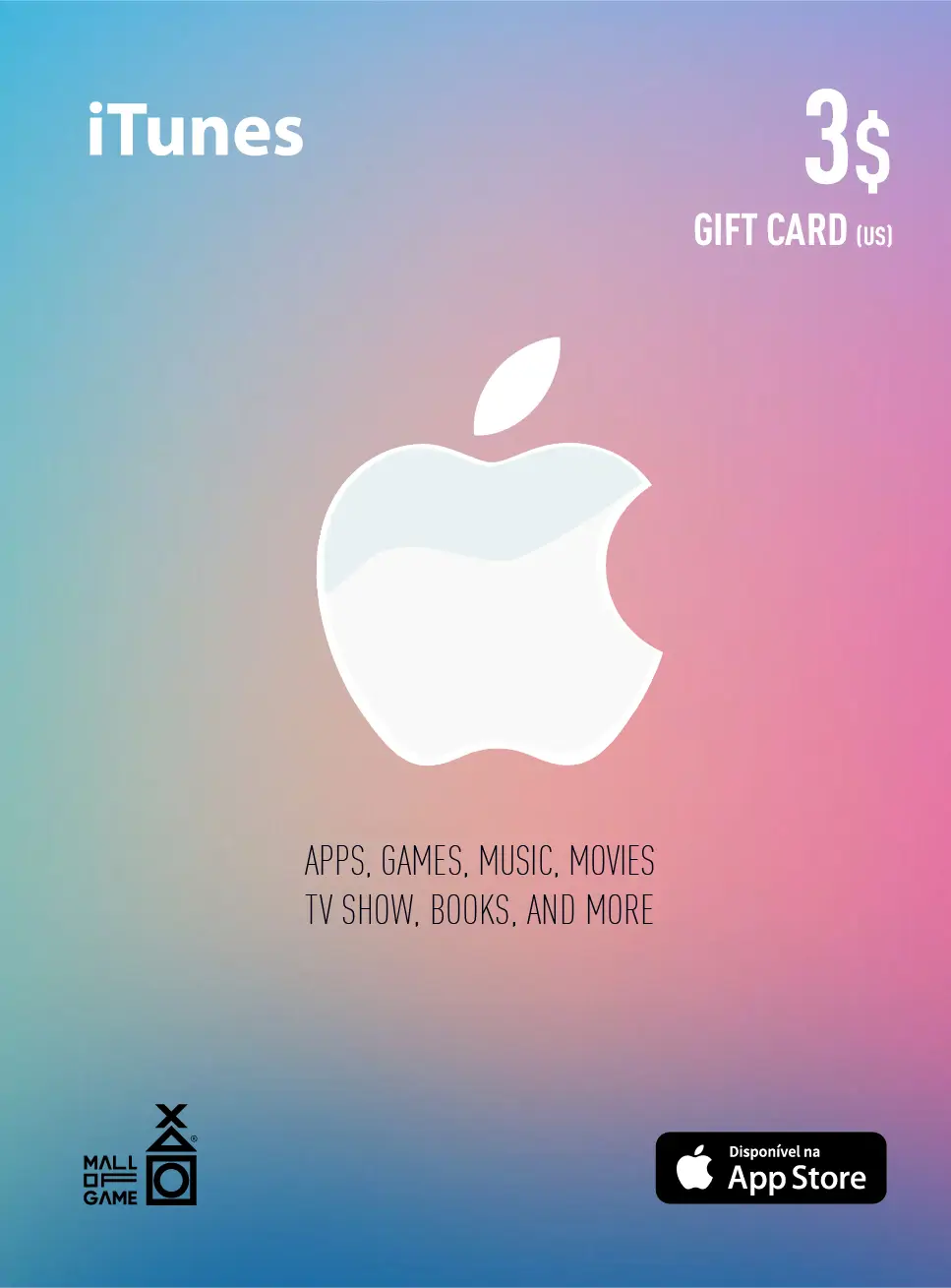  iTunes USD3 Gift Card (US)